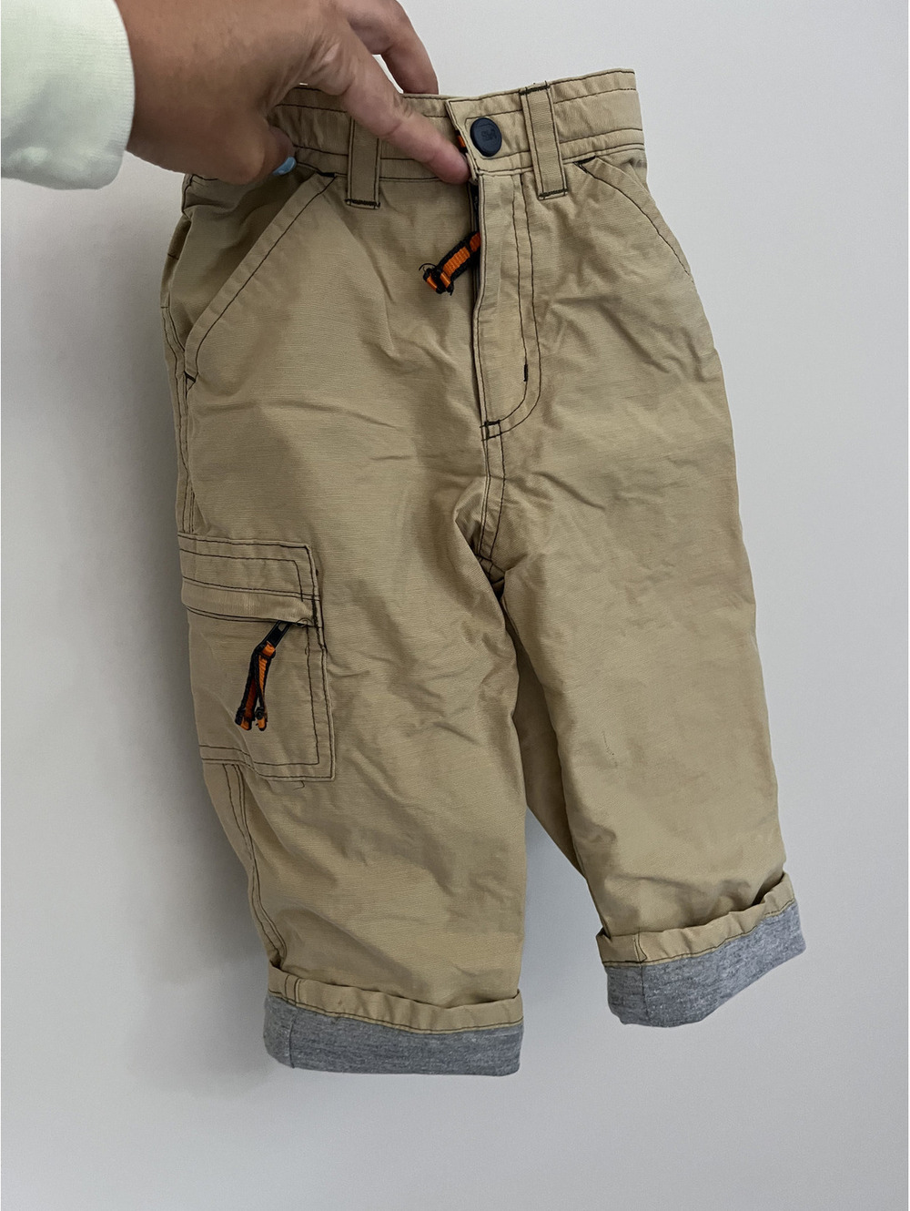 Vintage Y2K Old Navy 2002 Cotton Lined Khaki Pants 2t